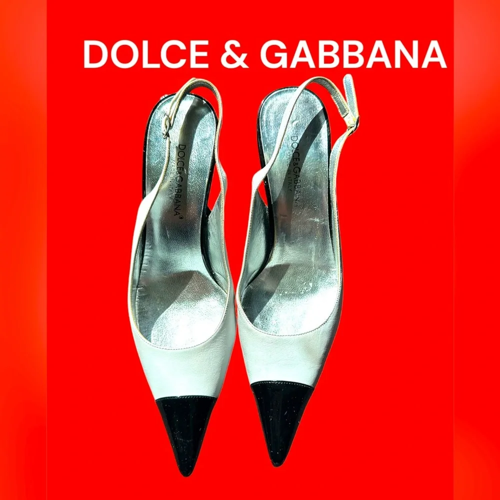 Dolce & Gabbana Vintage Heels Leather - Picture 1 of 3